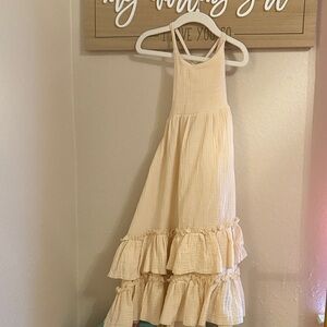 Charming Cream Kids Dress